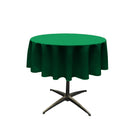 58" Solid Round Tablecloth - Over Lay Round Table Cover for Events Available in Different Sizes