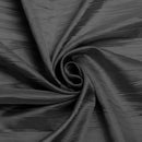 54" Crushed Taffeta Fabric - Gray - Crushed Taffeta Creased Fabric Sold by The Yard
