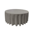 84" Round Drape Solid Tablecloth - Round Full Table Cover 3 Part Stitched Available in 84 Colors