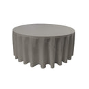 72" Round Drape Solid Tablecloth - Round Full Table Cover 3 Part Stitched Available in 84 Colors