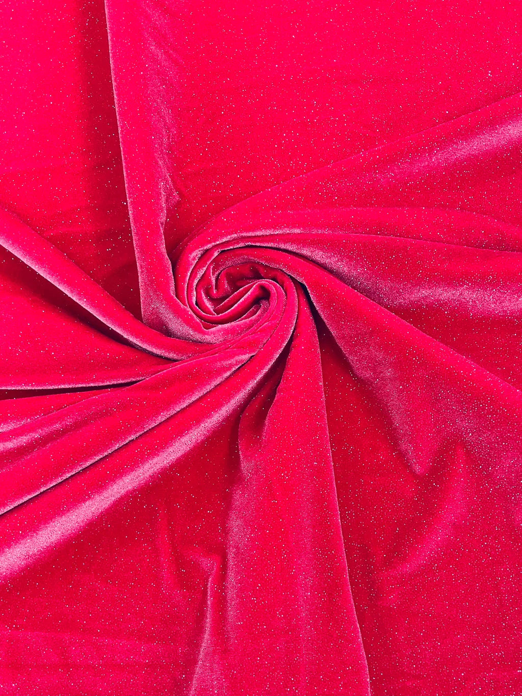 Glitter Stretch Velvet Fabric - 58"/60 Stretch Shimmer Glitter Velvet Fabric By Yard