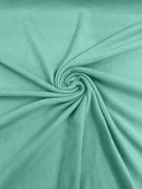 58" Soft Solid Polar Fleece Fabric - Ice Mint - Anti-Pill Soft Polar Fleece Fabric Sold by Yard
