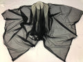 BLACK Power Mesh By The Yard Nylon Lycra Spandex 4 Way Stretch Apparel Fabric 58"/60" Wide