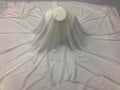 Power Mesh Fabric By The Yard - Off-White - Nylon Lycra Spandex 4 Way Stretch Apparel Fabric  58"/60"
