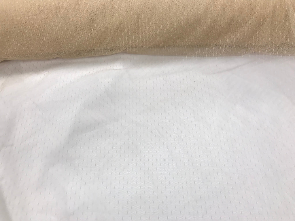 English Netting - Skin - Mesh Net Fabric For Bridal Veil & Wedding Decor - By The Yard 58"/60"