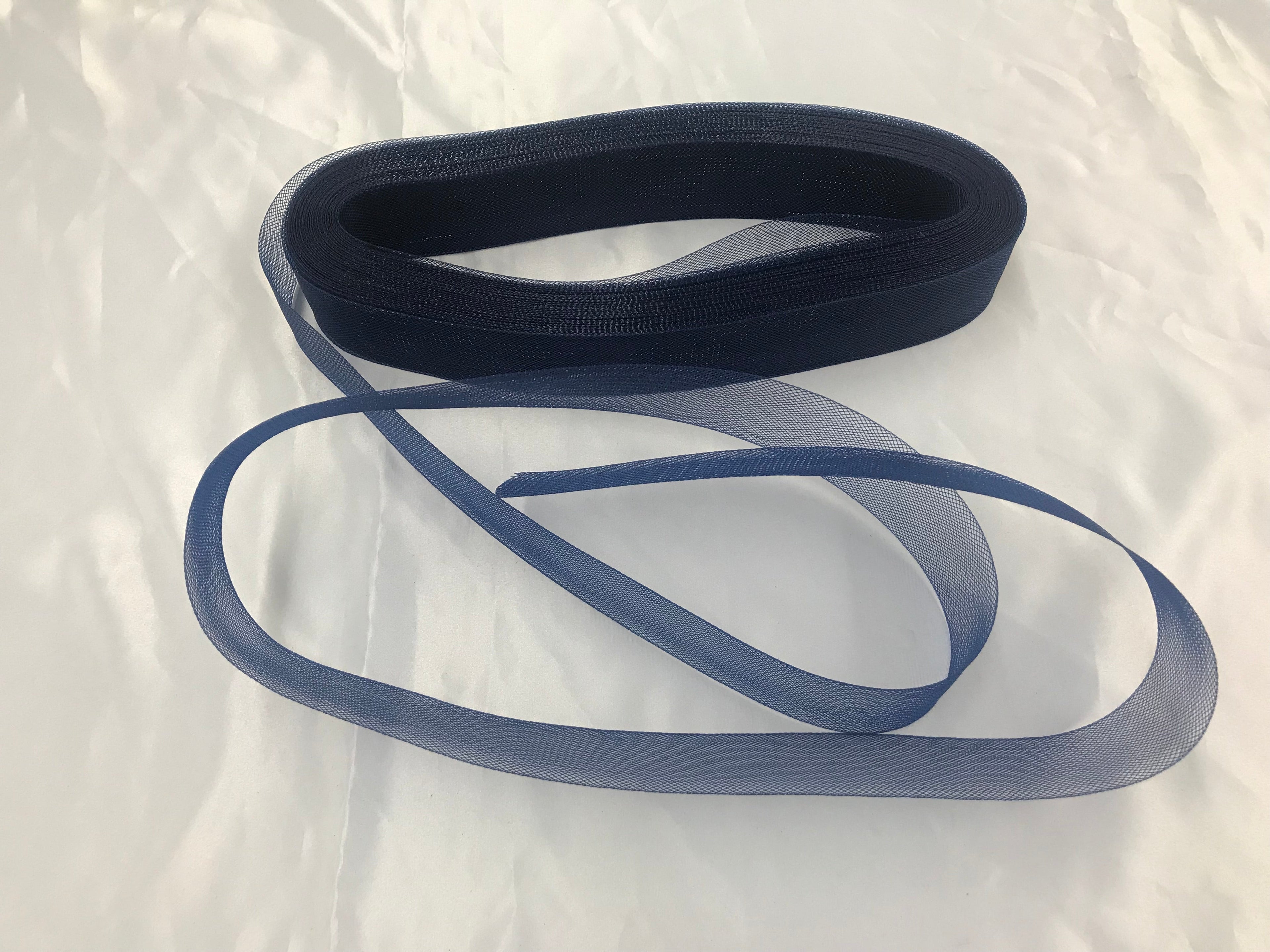 50 Yards 2 Inches - NAVY - Crinoline Horsehair Braid Trim-Wedding-Prom-Decorations