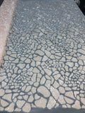 Leopard Sequins Fabric - Light Peach - Animal Print Shiny Sequins Design 2 Way Stretch 10 Yards