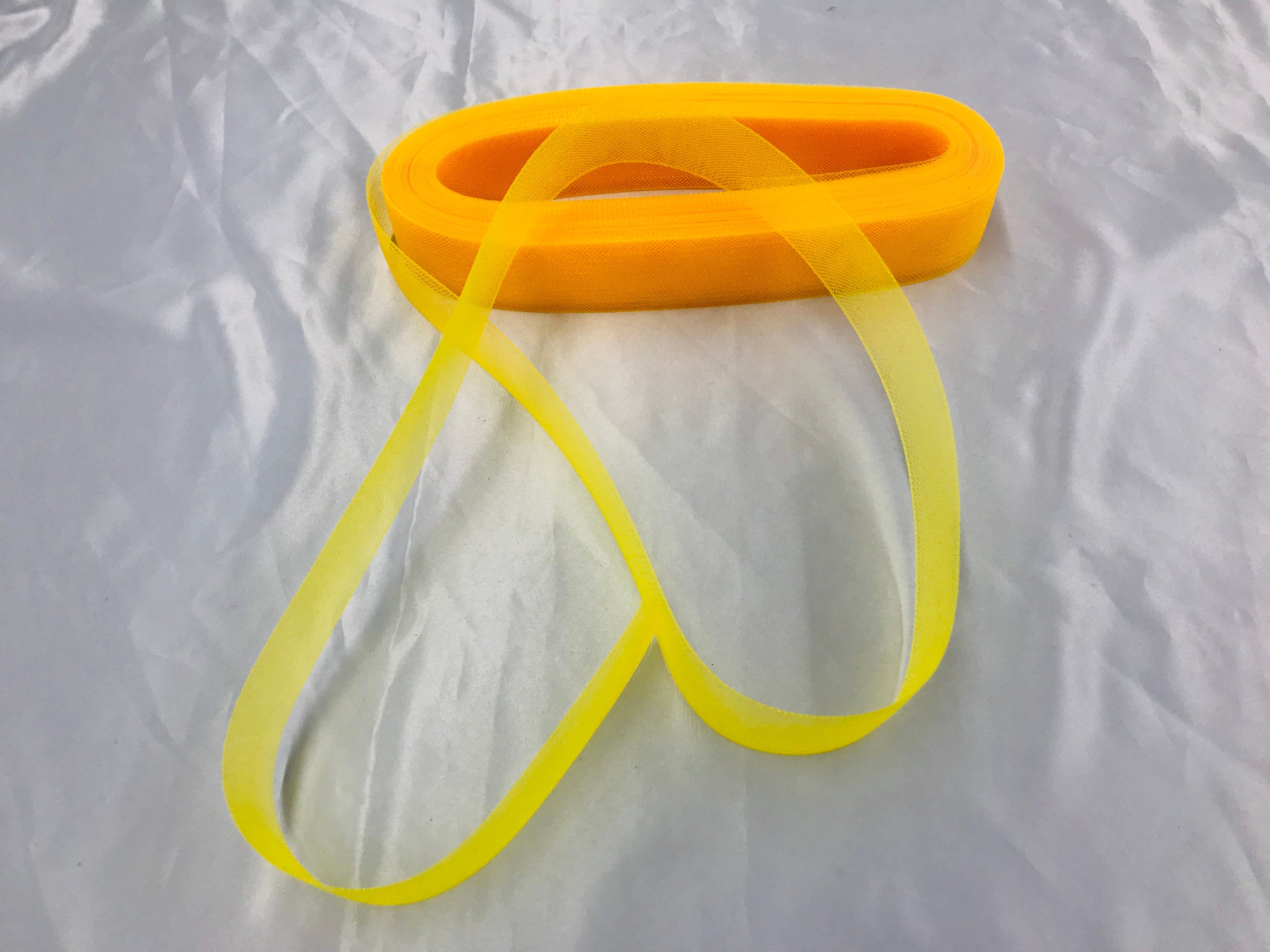 50 Yards 2 Inches - YELLOW - Crinoline Horsehair Braid Trim-Wedding-Prom-Decorations