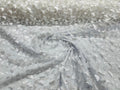 3D Butterfly Design Lace - Ivory - Embroidered Lace with 3D Butterfly Design By Yard