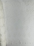 Floral Lace Flower Fabric - Ivory - Floral Embroidered Fabric with Sequins on Lace By Yard