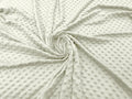 60" Minky Fur 3.mm Pile Fabric - Soft Blanket Minky Dot Fabric by the Yard (Pick Color)