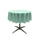 58" Solid Round Tablecloth - Over Lay Round Table Cover for Events Available in Different Sizes