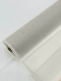 Illusion Mesh Sheer Fabric - Ivory - 60" Wide Illusion Mesh Fabric Sold By The Yard