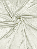 Crushed Stretch Panne Velvet Velour Fabric - 58"/60 Stretch Crushed Panne Velvet Fabric By Yard