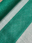 Shimmer Glitter Mesh Fabric - Jade Green - Shiny Glitter Dots Design on Lace Mesh Sold By Yard