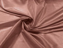 58" Solid Taffeta Fabric - Light Mauve - Solid Taffeta Fabric for Fashion / Crafts Sold by Yard