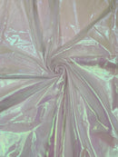 Pearl Iridescent Organza - Light Pink - 58" Sheer Organza Fabric for Fashion, Decor, Craft By Yard