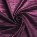 54" Crushed Taffeta Fabric - Light Plum - Crushed Taffeta Creased Fabric Sold by The Yard