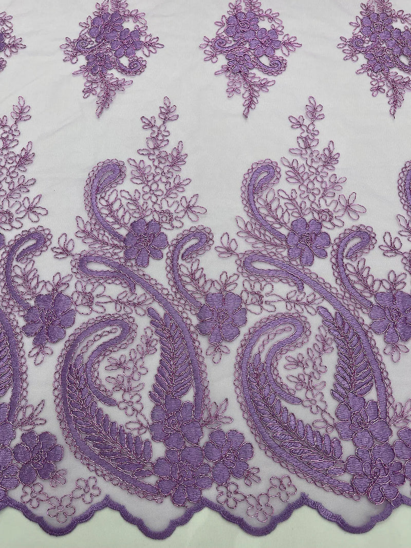 Purple lace material deals