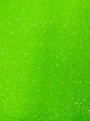 Stretch Velvet Sequins Fabric - Lime Green Hologram - Velvet Sequins 2 Way Stretch 58/60” By Yard