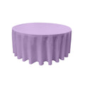 84" Round Drape Solid Tablecloth - Round Full Table Cover 3 Part Stitched Available in 84 Colors