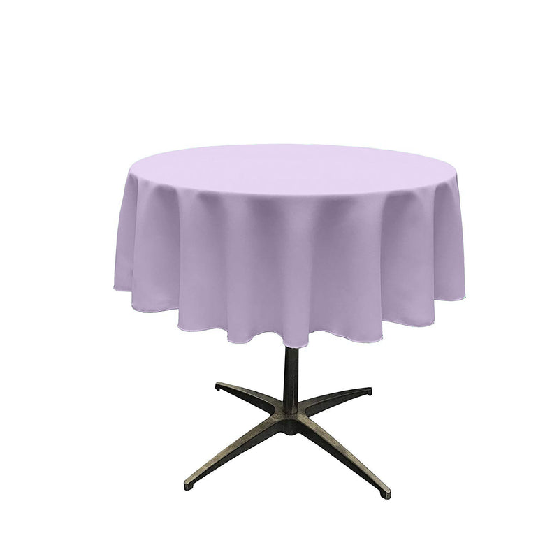 36" Solid Round Tablecloth - Over Lay Round Table Cover for Events Available in Different Sizes