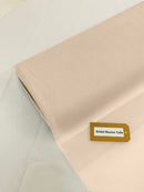 108" Tulle Illusion Fabric - Light Peach - Premium Tulle Polyester Fabric Sold By Roll of 50 Yards