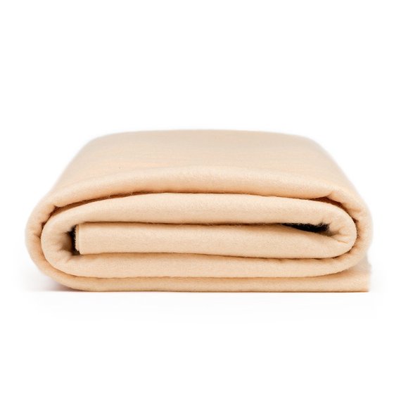 Flic Flac - 72" Wide Acrylic Felt Fabric - Light Apricot - Sheet For Projects Sold By The Yard