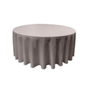 72" Round Drape Solid Tablecloth - Round Full Table Cover 3 Part Stitched Available in 84 Colors