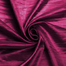 54" Crushed Taffeta Fabric - Magenta - Crushed Taffeta Creased Fabric Sold by The Yard