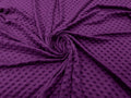 60" Minky Fur 3.mm Pile Fabric - Soft Blanket Minky Dot Fabric by the Yard (Pick Color)