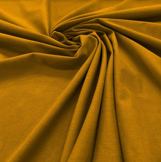 Cotton Spandex Jersey Knit Blend Fabric - 58/60" Stretch Cotton Fabric 95% Cotton 5% Spandex Sold By Yard