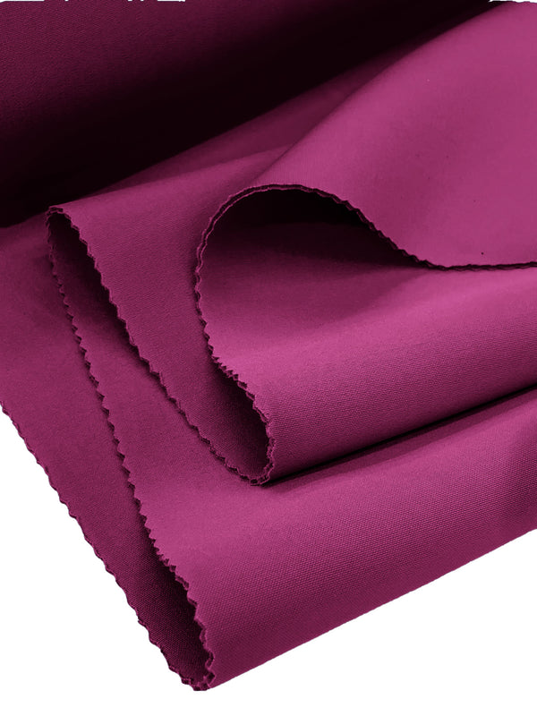 Super Techno Scuba Fabric - Magenta - 2mm Neoprene Scuba Spandex Fabric Sold By Yard