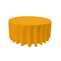 72" Round Drape Solid Tablecloth - Round Full Table Cover 3 Part Stitched Available in 84 Colors