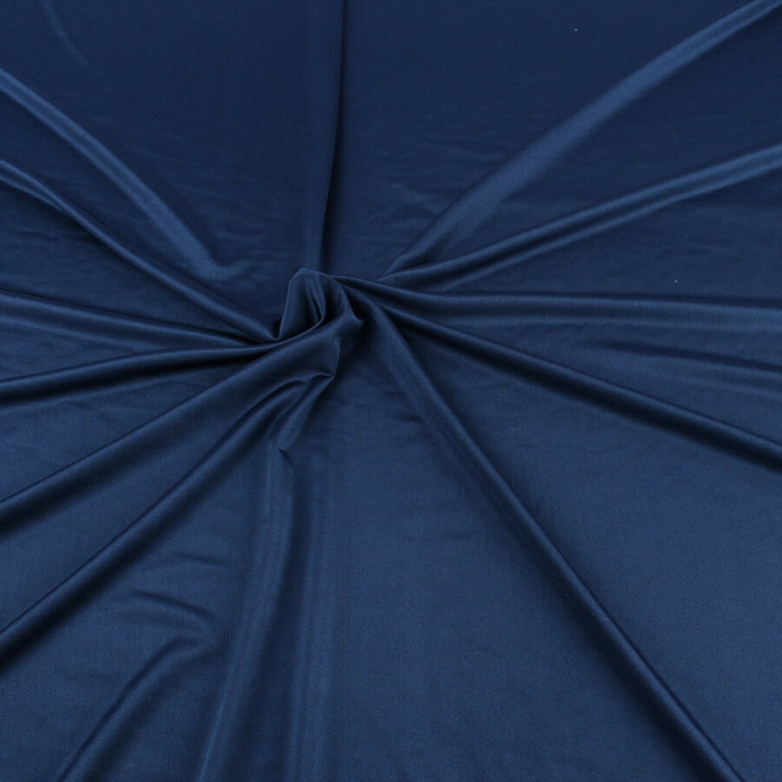 58" Shiny Milliskin Fabric - 4 Way Stretch Milliskin Shiny Fabric by The Yard (Pick a Color)