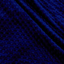 Minky Dimple Dot Fabric - Navy Blue - Soft Cuddle Minky Dot Fabric 58/59" by the Yard