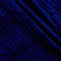 Minky Dimple Dot Fabric - Navy Blue - Soft Cuddle Minky Dot Fabric 58/59" by the Yard