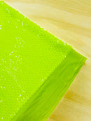 Round Large Sequins - Neon Lime Green - Paillette Large Round Sequins Design Fabric By Yard