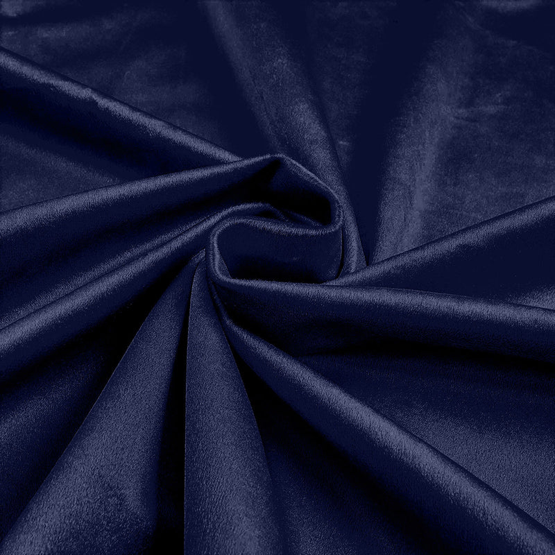Solid Royal Velvet Upholstery Fabric - High Quality 58/60" Velvet Fabric Sold By The Yard