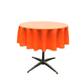 51" Solid Round Tablecloth - Over Lay Round Table Cover for Events Available in Different Sizes