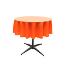 36" Solid Round Tablecloth - Over Lay Round Table Cover for Events Available in Different Sizes