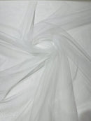 Illusion Mesh Sheer Fabric - Off-White - 60" Wide Illusion Mesh Fabric Sold By The Yard