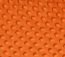 Copy of Minky Dimple Dot Fabric - Orange - Soft Cuddle Minky Dot Fabric 58/59" by the Yard