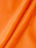 Minky Fur 3.mm Pile Fabric - Orange - 60" Soft Blanket Minky Fabric by the Yard