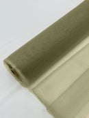 Illusion Mesh Sheer Fabric - Olive Green - 60" Wide Illusion Mesh Fabric Sold By The Yard