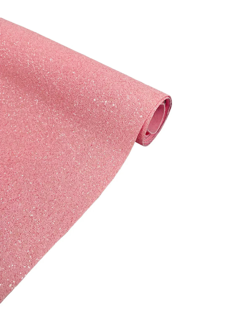Chunky Glitter Vinyl - Pink - 54" Wide Crafting Glitter Vinyl Fabric Sold By The Yard
