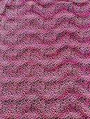 Cheetah Velboa Faux Fur Fabric - Pink - Cheetah Animal Print Velboa Fabric Sold By The Yard