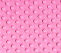 Minky Dimple Dot Fabric - Pink - Soft Cuddle Minky Dot Fabric 58/59" by the Yard