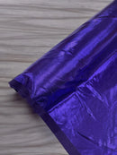 Foil Metallic Spandex Fabric - Purple - Shiny Metallic Foil Spandex Fabric by Yard