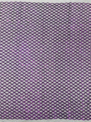 Diamond Sequins Fabric - Purple - Diamond Geometric Net Design on Mesh Lace Fabric By Yard